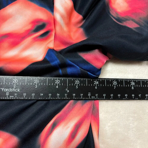 Under Armour Mens The Playoff Polo Short Sleeve Floral Blur Blue Pink XXL Golf - Picture 10 of 10